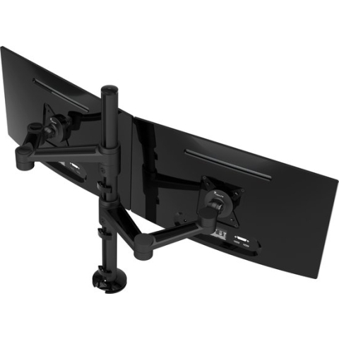 Dataflex ViewLite Monitorarm 2 monitoren 143 Zwart