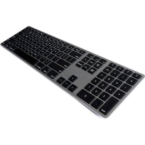 Matias Draadloos Toetsenbord US QWERTY voor MacBook space grey