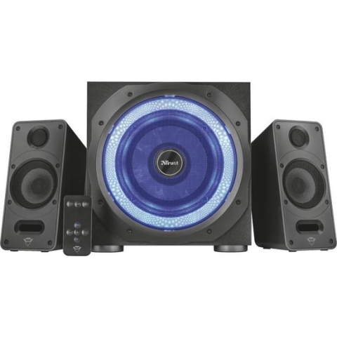 GXT 688 Torro - 2.1 Speakerset - LED - 60 W - Zwart en Blauw