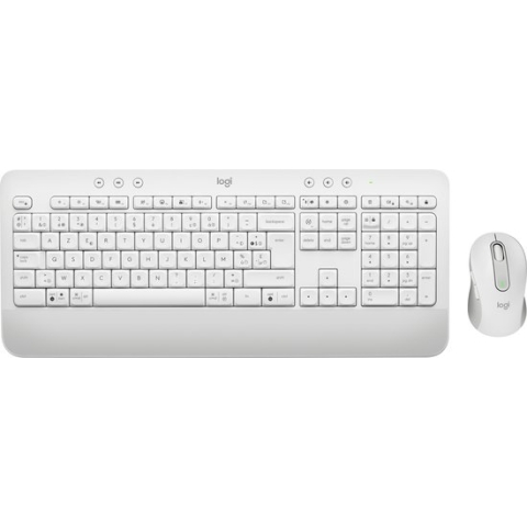Logitech Signature MK650 Combo For Business toetsenbord Inclusief muis RF-draadloos + Bluetooth AZERTY Frans Wit