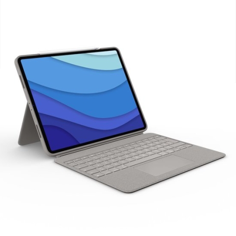 Logitech Combo Touch Zand Smart Connector Duits
