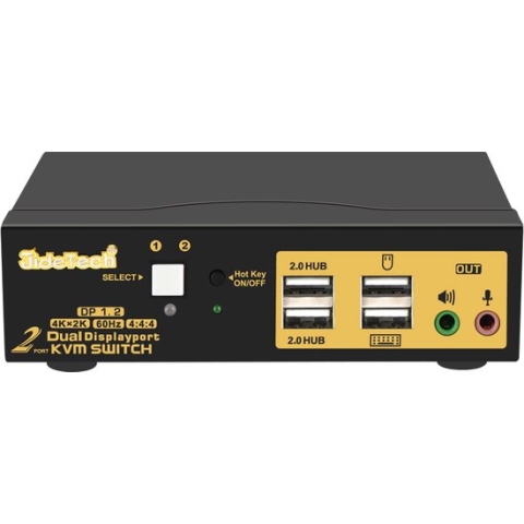 Auto detection Dual Monitor Displayport KVM switch