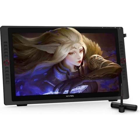 XPPen Artist 24 Pro - Teken Scherm - Tekentablet - 23,8 Inch Volledig Gelamineerd Scherm - 8192 Niveaus Stylus - USB C Poort - 20 Snelkoppelingen - 2 Zwenkwielen