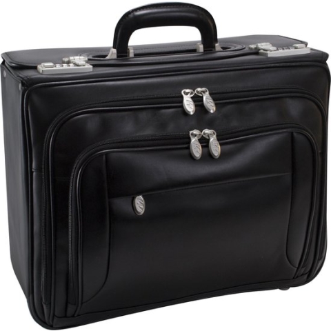 McKlein Laptop Trolley - Zwart  -17" - SHERIDAN