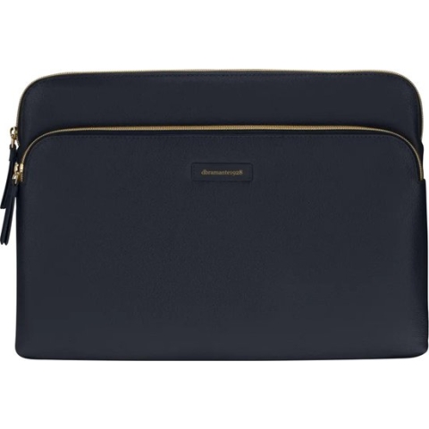 dbramante1928 Paris+ Sleeve - Laptop hoes 13 inch - Echt leer - MacBook Pro / Air 13 inch - Pacific Blue