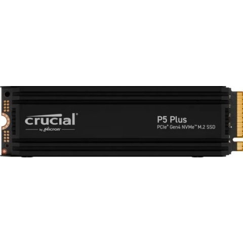 Crucial P5 Plus 2 TB (met heatsink) - SSD - 2 TB - intern - M.2 2280 - PCIe 4.0 x4 (NVMe) - TCG Opal Encryption 2.0