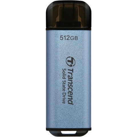 SSD 512GB Transcend ESD300C Portable, USB 10Gbps, Type-C