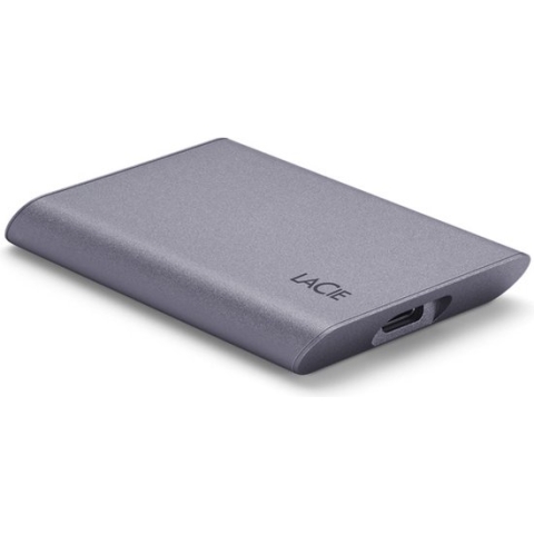 LaCie 2-TB Mobile SSD Secure USB-C harde schijf