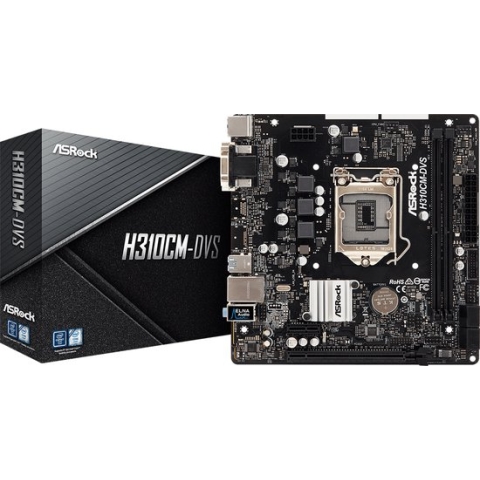 MB Intel 1151 ASRock H310CM-DVS CL