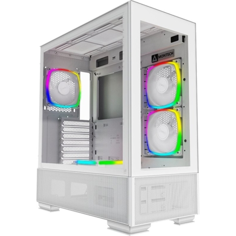 Montech SKY TWO, Midi Tower, PC, Wit, ATX, micro ATX, Gamen, Multi