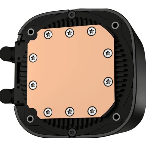 DeepCool LE720 - Vloeistofkoelsysteem processor - afmeting radiator: 360 mm - (voor Intel LGA 1700, 1200, 115x - AMD AM5, AM4) - 3x 120 mm PMW RGB Fans - aluminium - 4-pins PMW - zwart