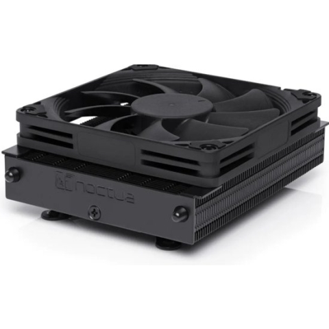 Noctua NH-L9a-AM5 chromax.black - Koeler voor Processor AM5 - 57.5 cfm - 600 - 2500 omw/min. - 23.6 dBA - 12V - zwart