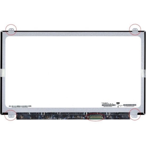 Laptop LCD scherm 15,6" LP156WHU(TP)(H2) (glanzend)