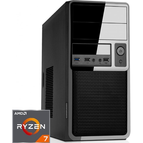 AMD Desktop PC met Ryzen 7 - GT 710 - 32GB RAM - 960GB SSD - WiFi - Bluetooth - Windows 11 Pro (RN-371288)