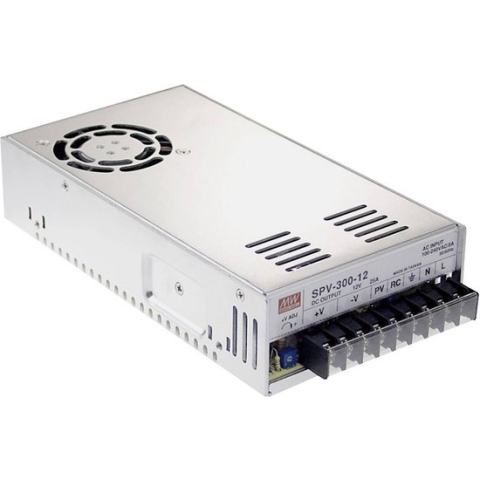 Mean Well SPV-300-12 AC/DC-netvoedingsmodule gesloten 25 A 300 W 12 V/DC 1 stuk(s)