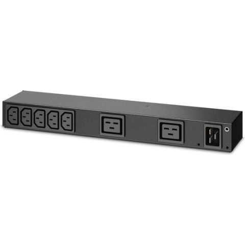 APC Rack PDU, Basic, 0U/1U, 16A, 230V, (7x) C13, (2x) C19