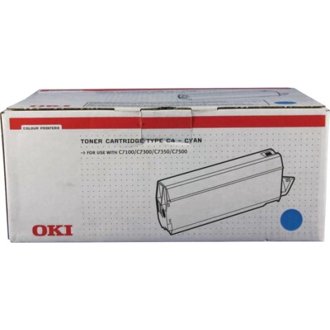 Oki Toner C7100 C7300 C7500 blauw