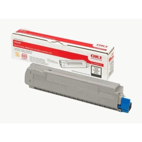 Oki Toner - zwart voor de C8600 / C8800 (6k)