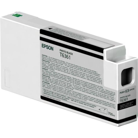 Epson T6361 - Inktcartridge / Foto Zwart
