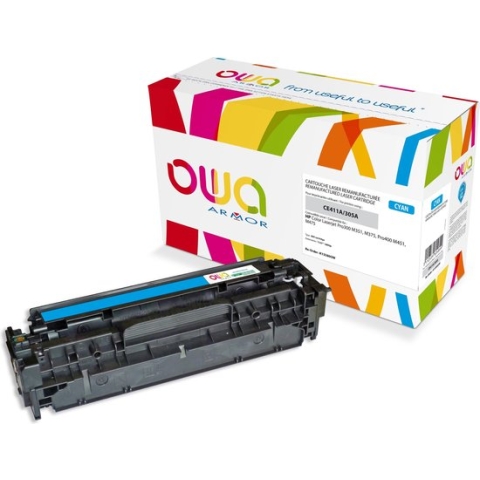 HP tonercartridge blauw
