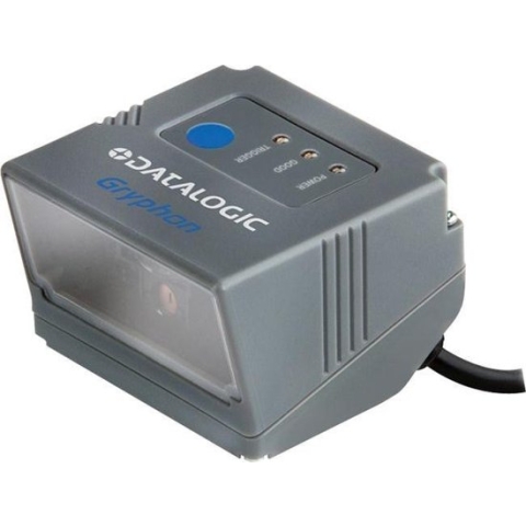 Datalogic Gryphon GF4100 Barcodescanner Kabel 1D Lineair imager Grijs Inbouw USB