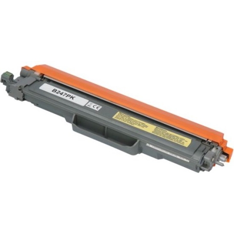 PrintAbout huismerk Toner TN-247BK Zwart Hoge capaciteit geschikt voor Brother