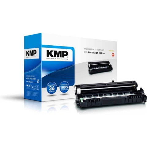 KMP Drum unit vervangt Brother DR-2300, DR2300 Compatibel Zwart 12000 bladzijden B-DR27