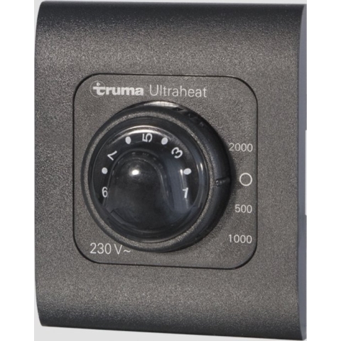 Truma bediening Ultraheat zwart