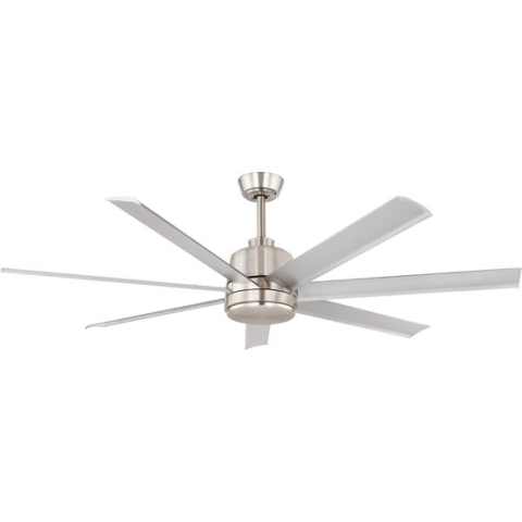 EGLO Azar Plafondventilator - 152 cm - DC-energy saving - Alu-nikkelmat