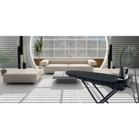 Euroflex Actieve strijktafel met Strijkunit - Afzuigfunctie - Blaasfunctie - verwarmd strijkoppervlak