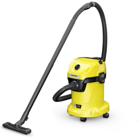 Kärcher WD 3-18 Nat- en droogzuiger - Incl. accu en lader - 225 W - 17 L