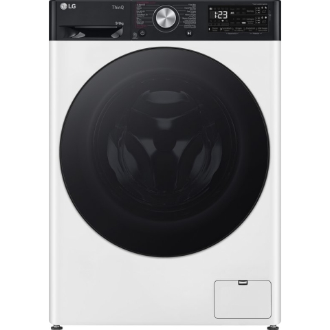 LG F4DR7596SYH - A-10% - 9 kg Was- droogcombinatie met TurboWash™ 39 - Slimme AI DD™ motor - EzDispense™ - Hygiënisch wassen met stoom - ThinQ™