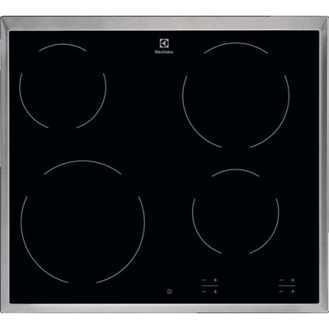 Electrolux EHF16240XK kookplaat Zwart Inbouw keramische kookplaat 4 zone(s)