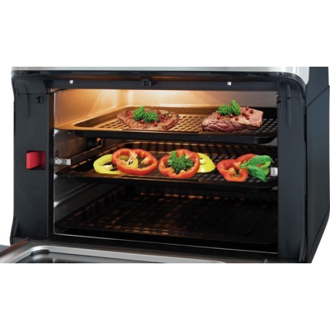 ProfiCook FR 1200 H  - Hetelucht friteuse - 11 liter - draaispit