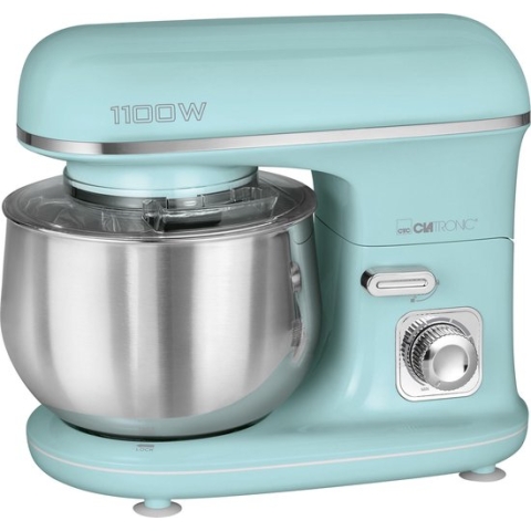 Clatronic KM 3711 - Keukenmachine - Kneedmachine - RETRO - Mint groen - 5L - 1100 watt