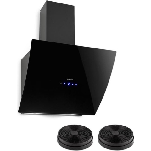 Klarstein Annabelle 60 Afzuigkap - Recirculatieset - 595 M³/H - Touch Bediening - Zwart