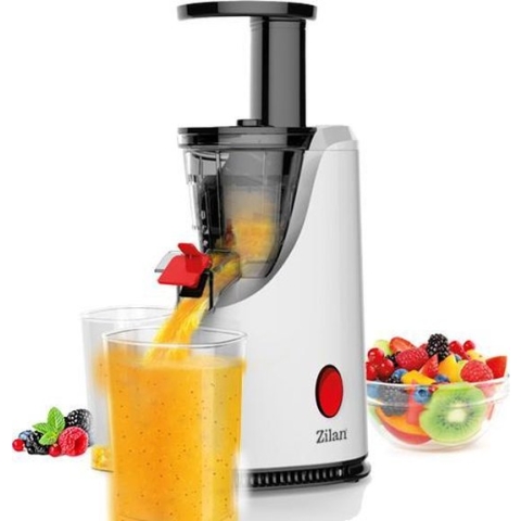 Zilan - Slowjuicer - RVS - 200 Watt - Makkelijk schoon te maken