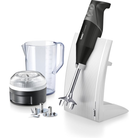 Bamix Staafmixer Swiss Line M200 Matt Black - 200 W - Met Accessoires En Smart Helpers