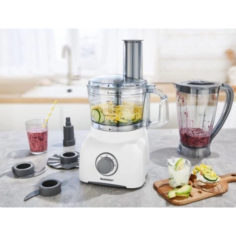 SILVERCREST® Multifunctionele keukenmachine met blender 600W - Keukenmachine - Keukenrobot -