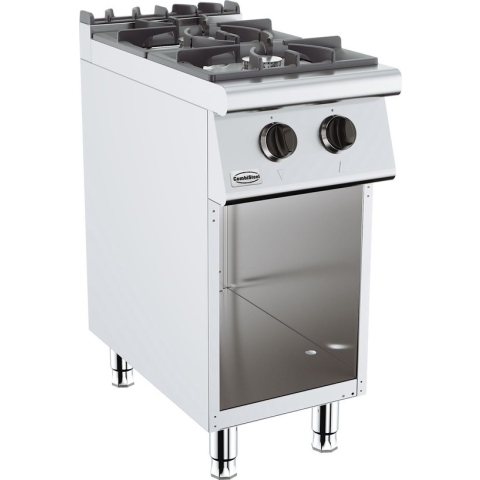Combisteel Base 700 Gaskooktafel 2 Br. 7178.0400 - Horeca & Professioneel