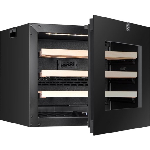 Wine Klima Excellence S24 Inbouw wijnklimaatkast - Zwart - 24 flessen - Touch opening
