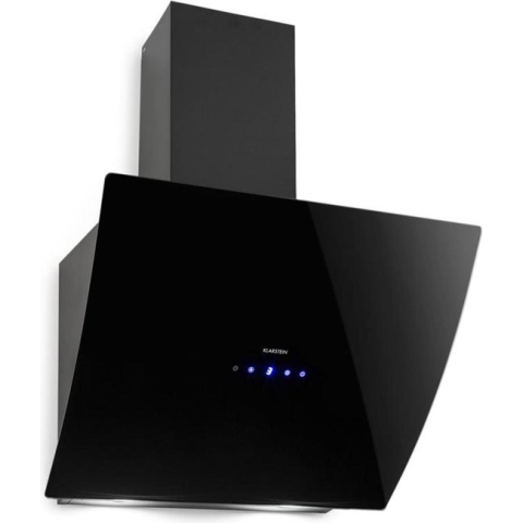 Klarstein Annabelle 60 - Afzuigkap - Glas - 595 M³/H - Touch Bediening - Zwart