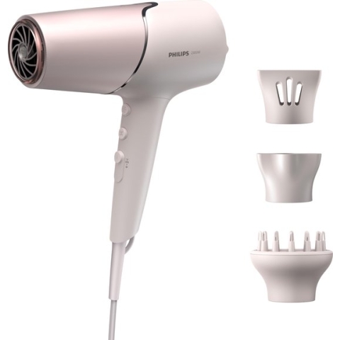 Philips Föhn Series 5000 BHD530/20 - Föhns met diffuser - Roze Perzikkleurig Parelmoer