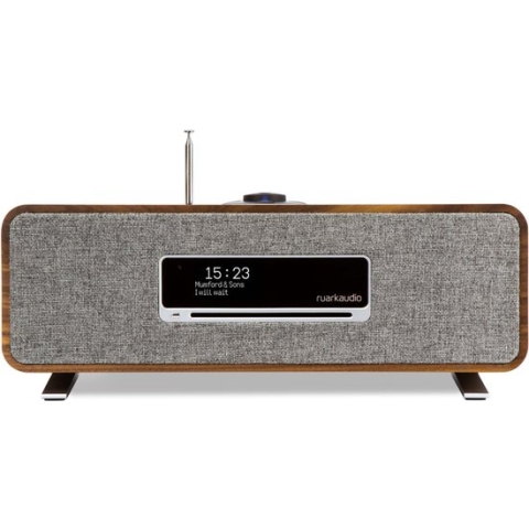 Ruark Audio R3s compact radio systeem - Walnoot