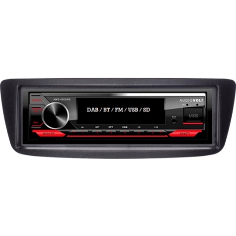 DAB+ bluetooth autoradio Toyota Aygo | peugeot 107 | Citroen C1 | 2006-2014 | 4x50 watt multi colour