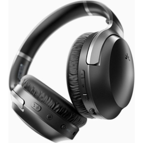 Avantree - Aria Pro 2 - Bluetooth Headphones, BT Dongle, Environmental Noise Filtering Microphone, Dual Link for PC & Phones, Active Noise Cancelling.
