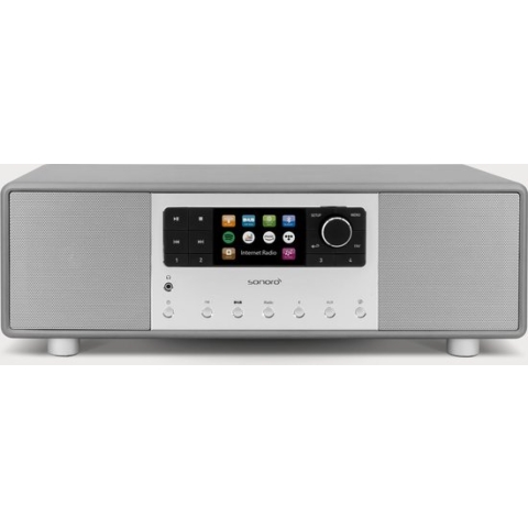 Sonoro Primus stereo internetradio met DAB+, FM, Spotify en Bluetooth, - matt graphite