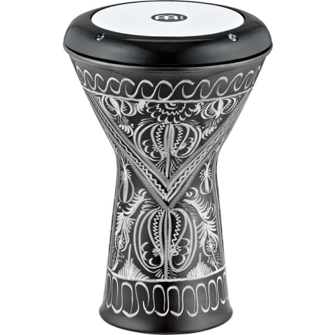 Meinl Soprano Doumbek HE-2018, Aluminium, Hand Engraved - Djembe