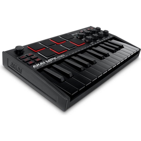 AKAI MPK Mini MK3 - Bedieningstoetsenbord Regelaar - MIDI USB - Zwart Special edition