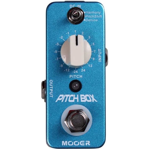 Mooer Audio Pitch Box Pitch Shifter/Detune - Modulation effect-unit voor gitaren